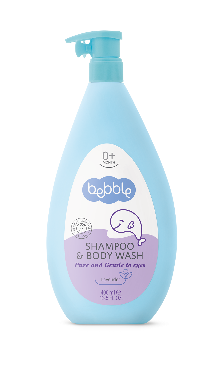 Bebble Shampoo & Body Wash 400m