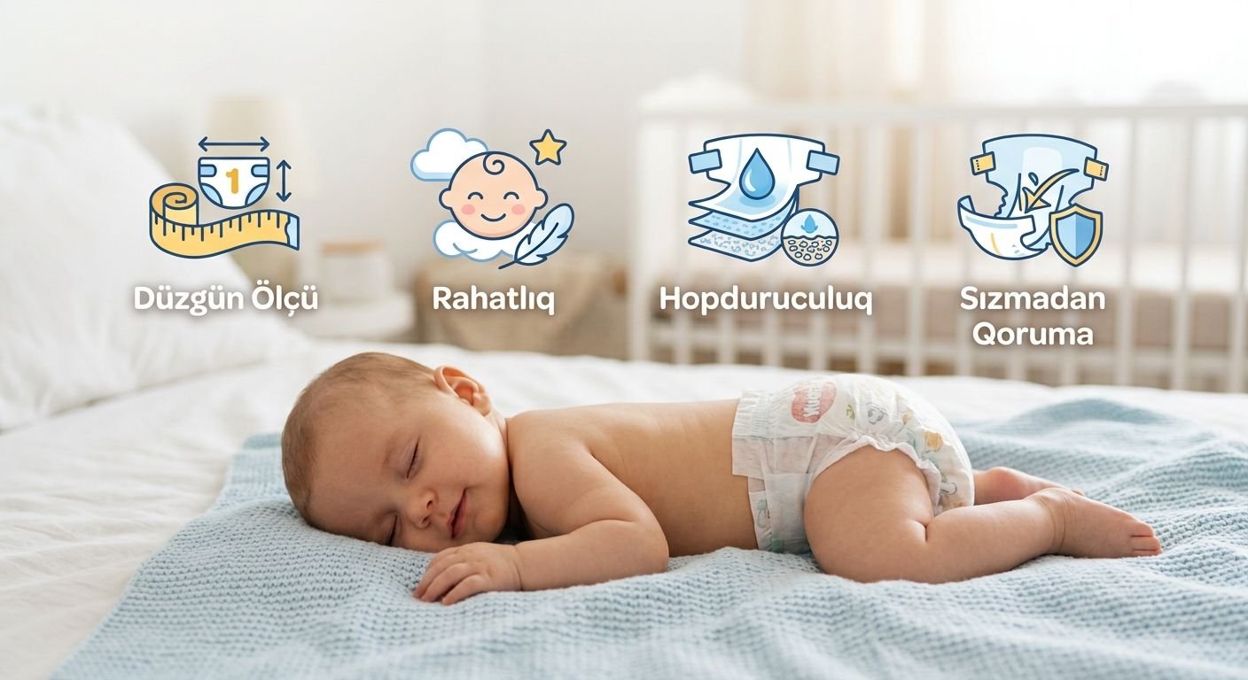 Huggies uşaq bezi seçərkən nələrə diqqət etmək lazımdır?