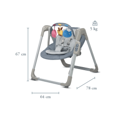 Inglesina Wave Swing Butter - 8 Happy Baby
