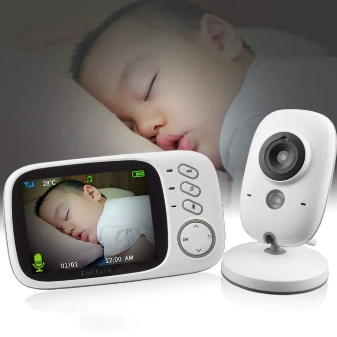 Baby Monitor Video WiFi Tuya C8 Baby Monitor Video WiFi Tuya C8 - 6 Happy Baby