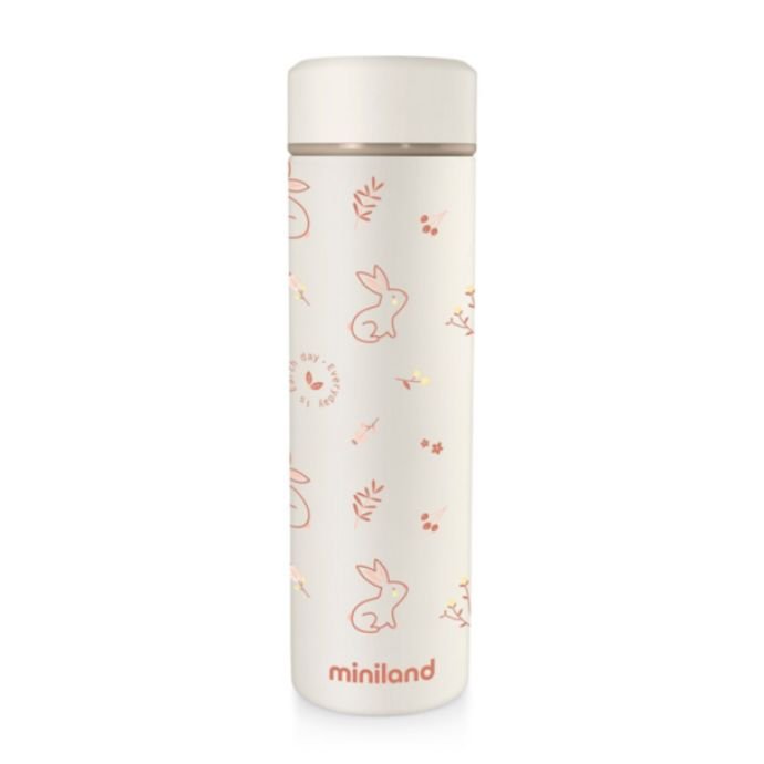 Miniland Natur Thermos Bunny 450 ml 89263 89263 - 3 Happy Baby