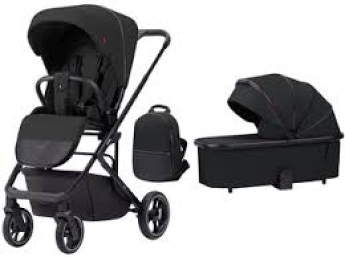 Carrello Alfa 2/1 Rock Black - 1 Happy Baby