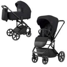 Carrello Alfa 2/1 Rock Black - 6 Happy Baby