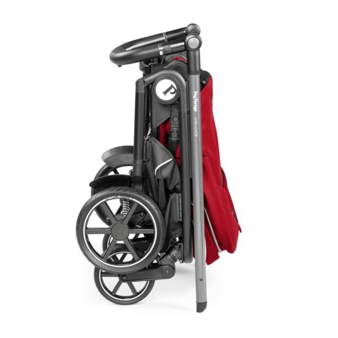  2 in 1 Peg Perego Veloce Red Shine - 4 Happy Baby