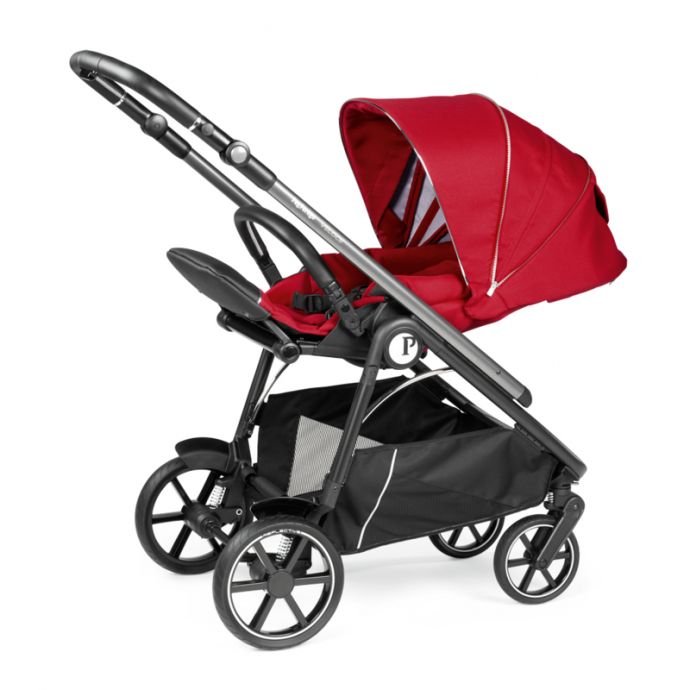  2 in 1 Peg Perego Veloce Red Shine - 9 Happy Baby