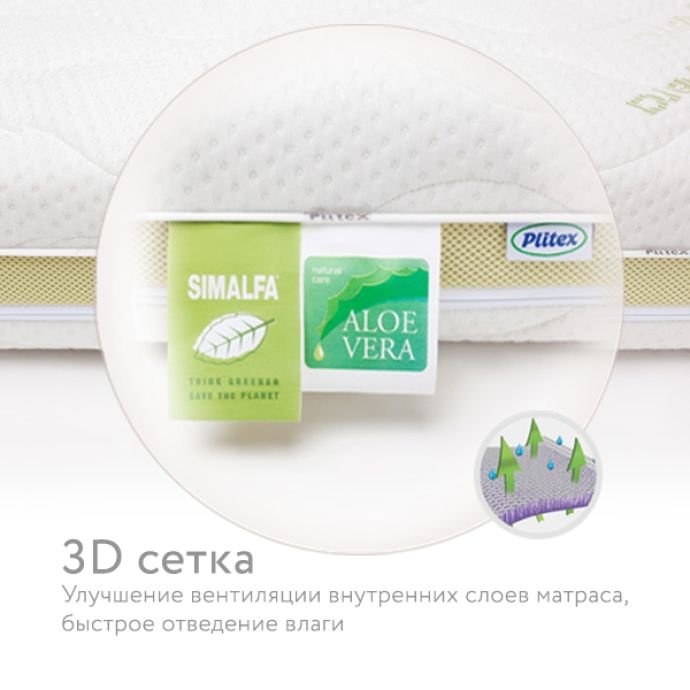 Plitex Aloe Vera Sleep - 15 Happy Baby