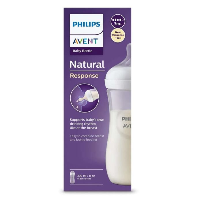 PHILIPS AVENT Natural Response Plastik Butulka 3ay+ 300ml