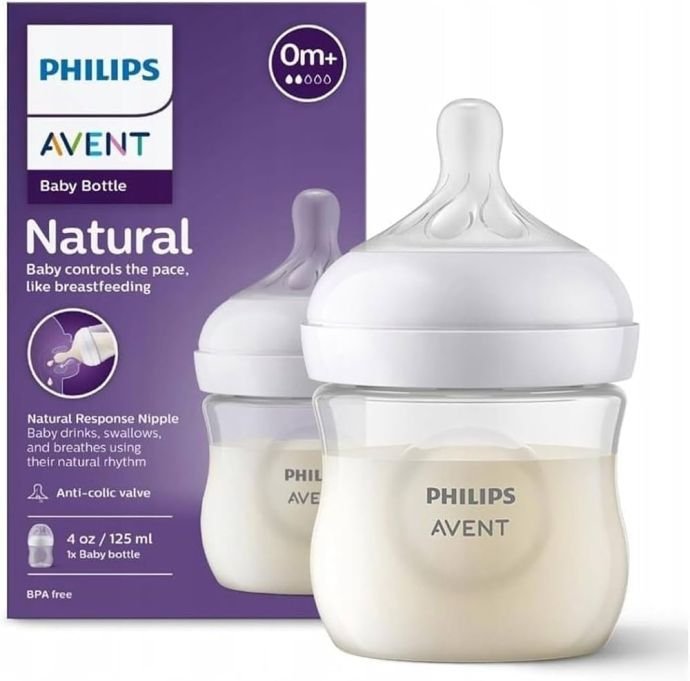 PHILIPS Natural Response plastic Butulka 125ml 0ay+ 