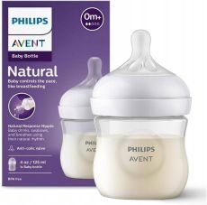 PHILIPS Natural Response plastic Butulka 125ml 0ay+ 