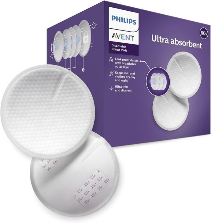 Philips Avent Ultra Comfort & Confidence süd yastiqcıqları (sinə pedi) 60x