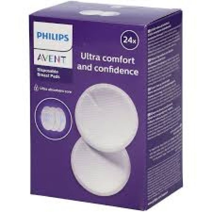 Philips Avent Ultra Comfort & Confidence süd yastiqcıqları (sinə pedi) 24x